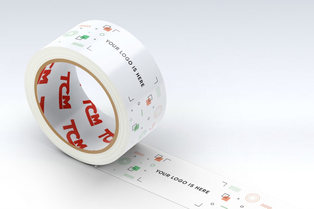 taśma klejąca z logo